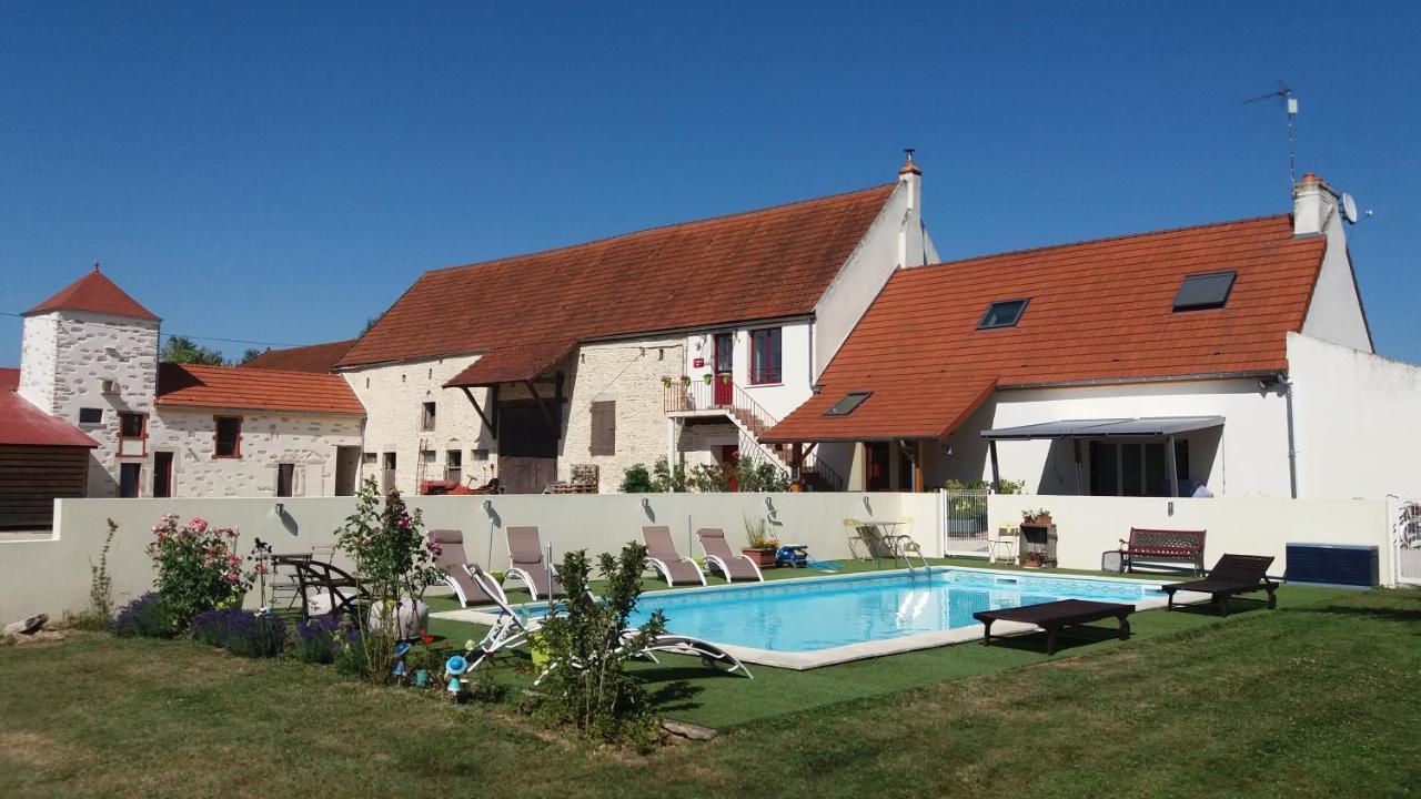 La Maison Rouge Ladoix - Proche Beaune Eksteriør billede