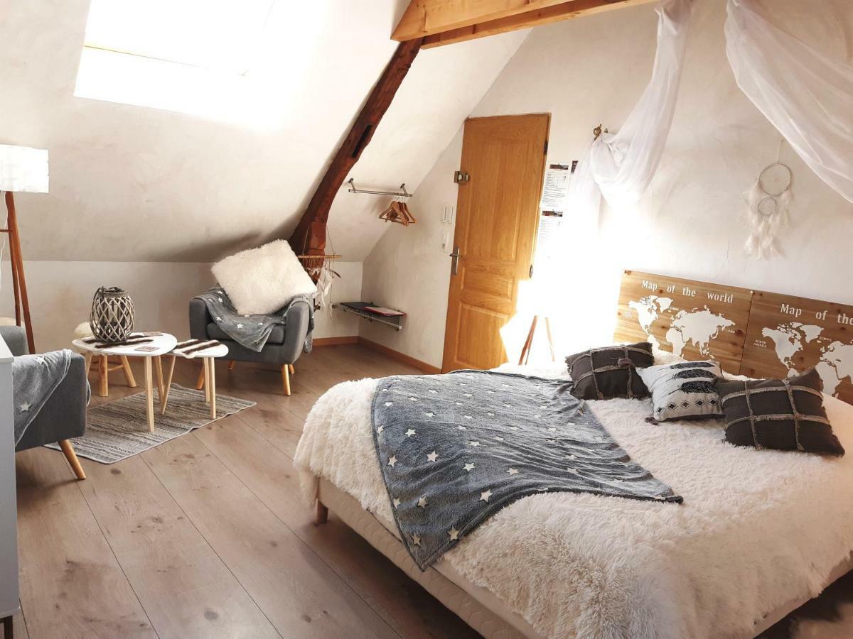 La Maison Rouge Ladoix - Proche Beaune Eksteriør billede